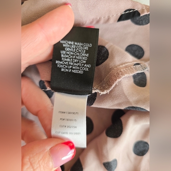 Torrid Georgette Bow Tie Blouse Women's Size 2X. - Picture 4 of 7